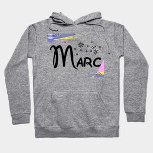 marc text logo my name t-shirt Hoodie